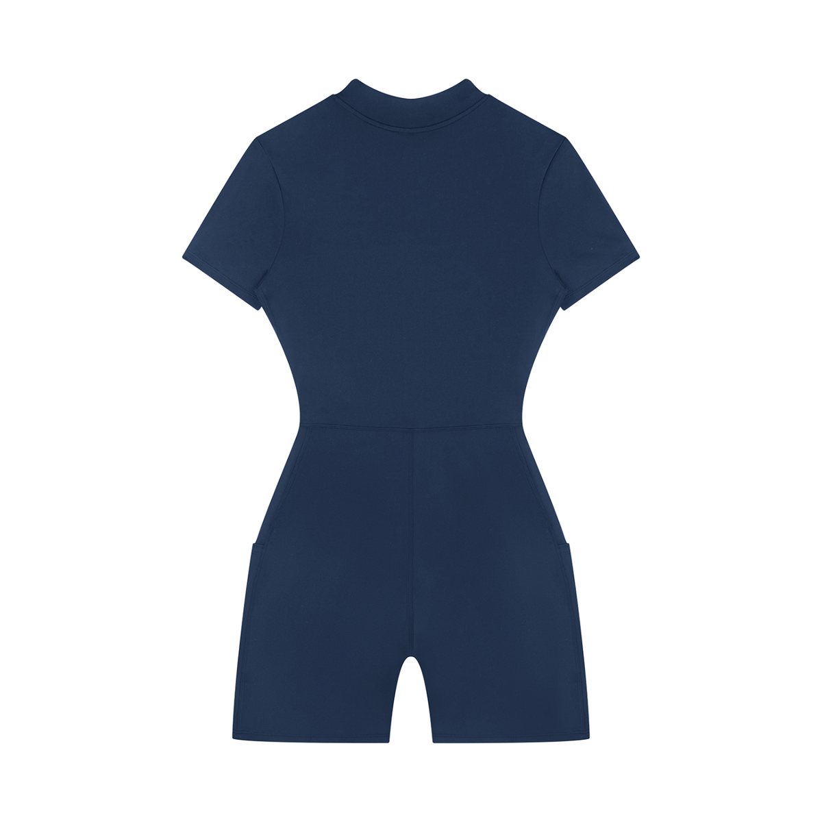 Queen Within Quarter-Zip Short Sleeve Romper