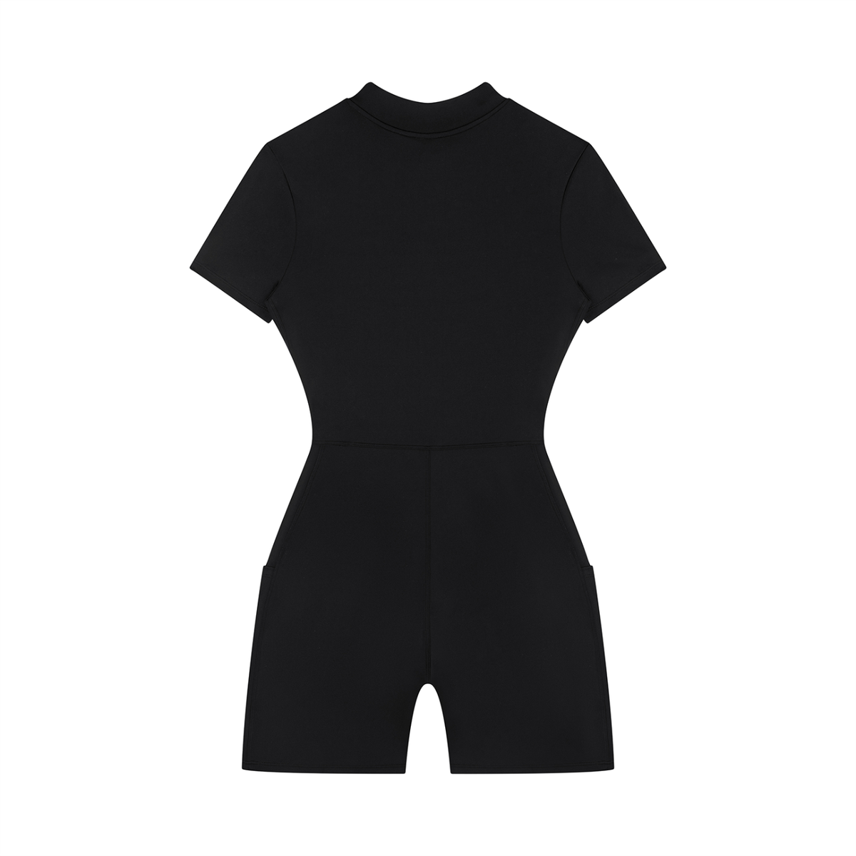 Queen Within Quarter-Zip Short Sleeve Romper