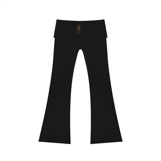 The Queen Within High Rise Flared Yoga Pants