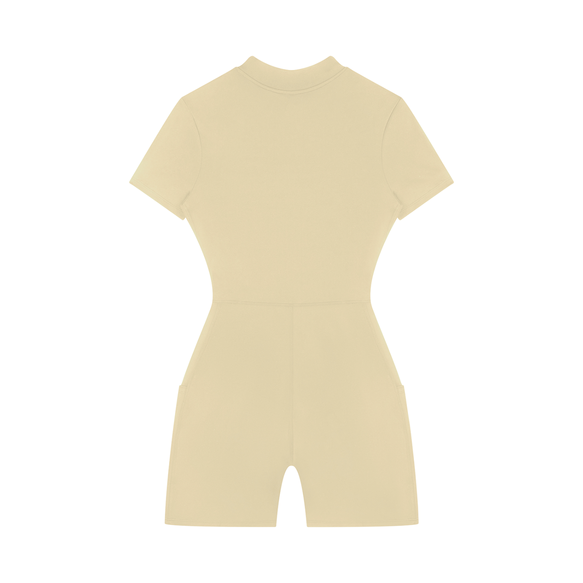 Queen Within Quarter-Zip Short Sleeve Romper
