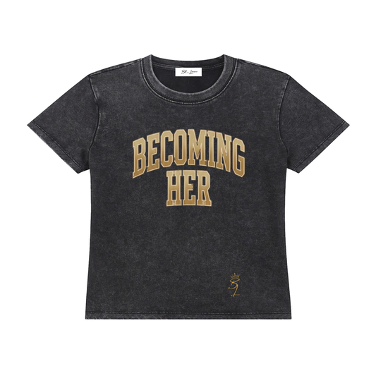 Vintage Wash Drop Shoulder T-shirt