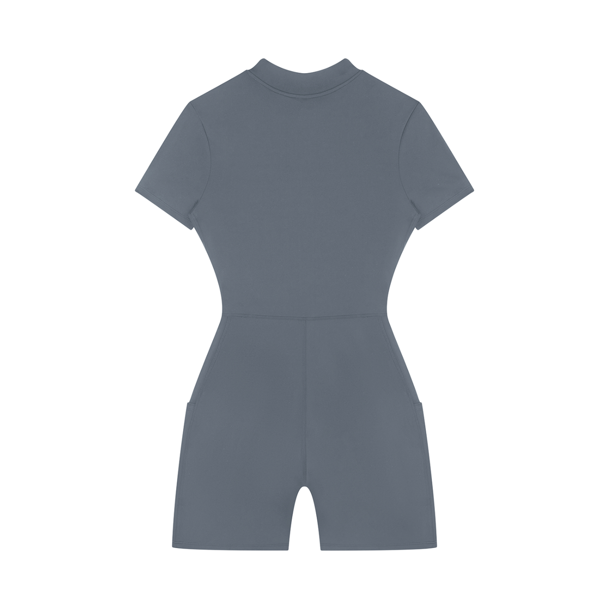 Queen Within Quarter-Zip Short Sleeve Romper
